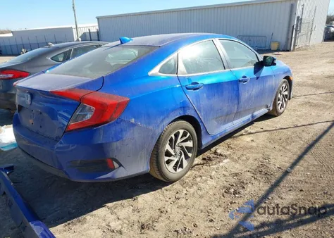 2017 Honda Civic Ex из США, поврежденный, VIN 19XFC2F74HE072453